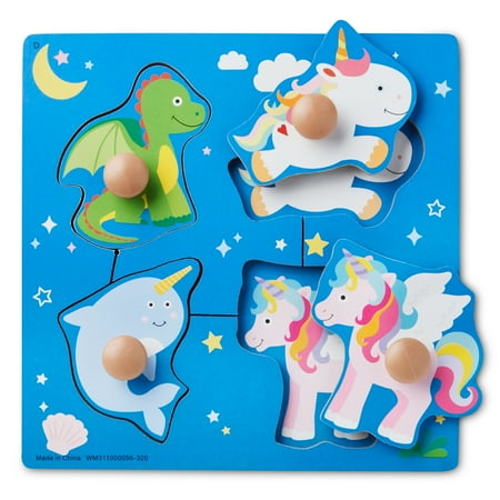 Spark. Create. Imagine. Wooden Puzzle, Magical Creatures