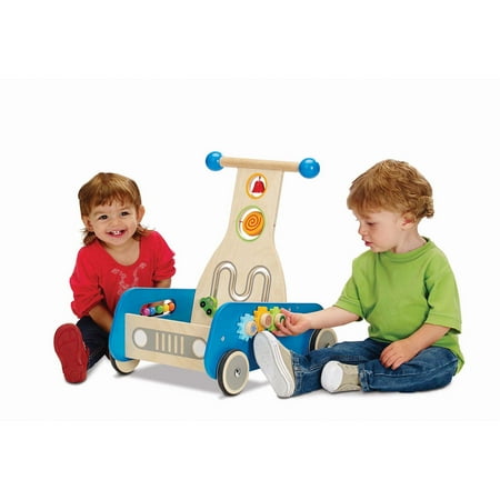Spark. Create. Imagine. Wooden Walker, Blue