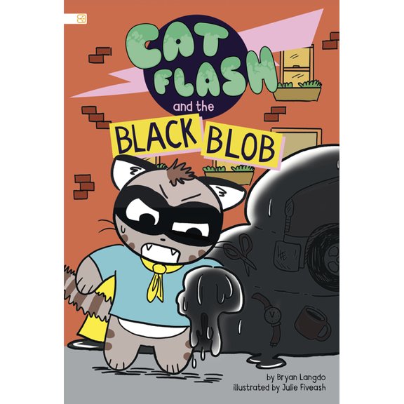 Spark Decodables: Cat Flash Cat Flash and the Black Blob, (Paperback)