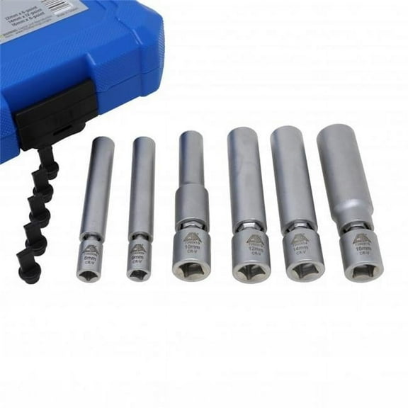 Spark & Glow Plug Socket Set, 6 Piece