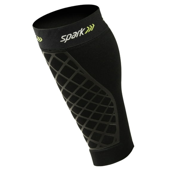 Spark Kinetic Calf Sleeve - Small - Compression Support with Kinesiology Tape