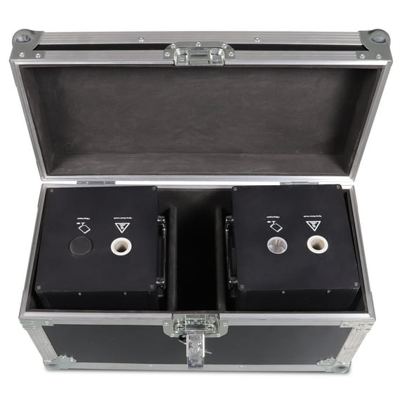 Spark Machine Flight Case for (2) Spray Model Electronic Stage Light Special Effect Machine
