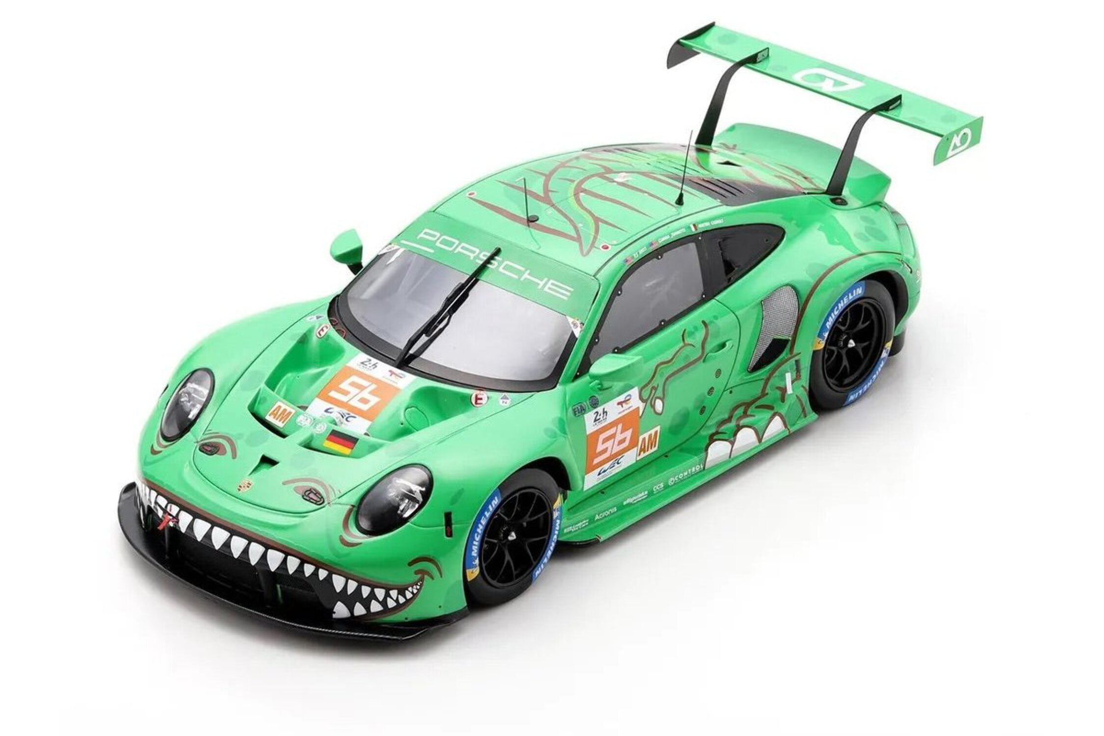 専門店では 911 Porsche 2018 Spark-Model 991.2 Team 56 No RSR-19 GT3 ミニカー