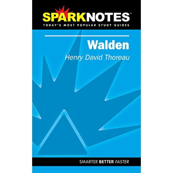 Pre-Owned Walden (Sparknotes Literature Guide) (Paperback) 1586634453 9781586634452