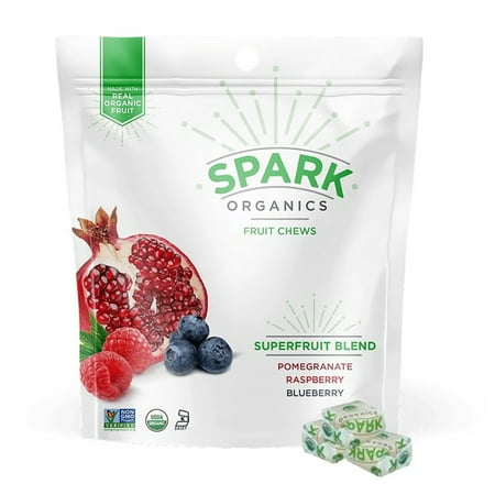 Spark Organics Superfruit Blend Flavored Fruit Chews, 4 oz