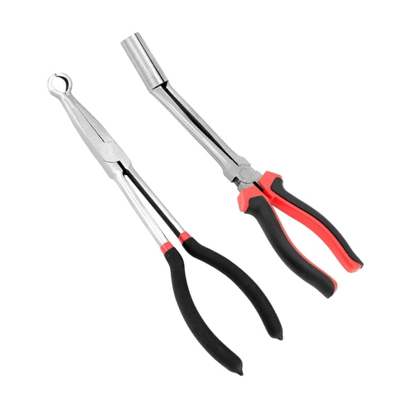Spark Plug Boot Pliers Set Long Reach Carbon Steel Tool for Engine Maintenance