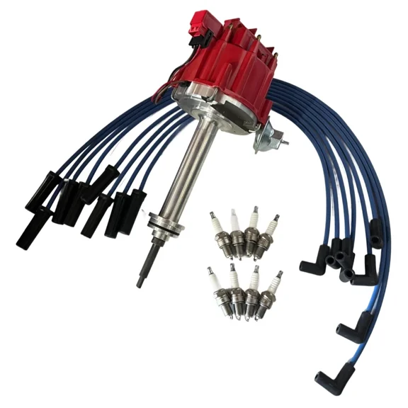 Distributor with Wires and Spark Plug Plymouth Chrysler Newport Dodge Charger 62 to 78 AWHEI440L