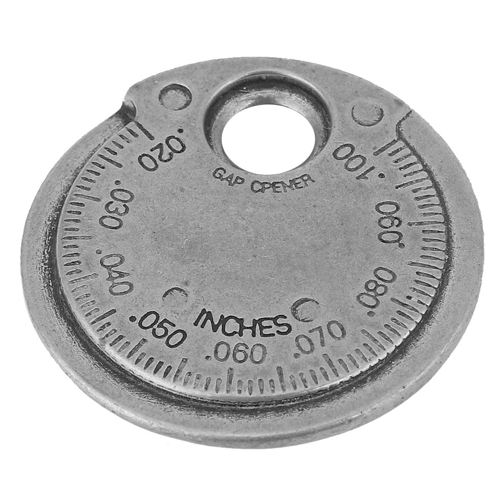 Spark Plug Gap Gauge Coin Type Metric Inch Ignition Gap Measurement