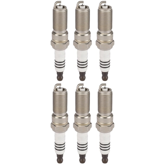 Spark Plug SET Compatible: Ford Explorer 2011-2020, Chevrolet Malibu 2008-2012, Mustang 2011-2017, Equinox 2008-2017