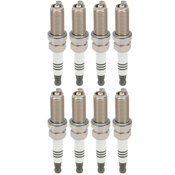 Spark Plug SET Compatible: Land Rover Range Rover Sport 2010-2017, Range Rover, Jaguar XF 2010-2015, LR4 2010-2013 Gap 0.040 inch