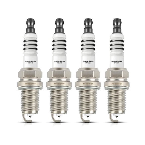 Spark Plug Set 4 - Compatible with 2007 - 2008 Chevrolet Aveo5 1.6L 4-Cylinder - Autopart Premium