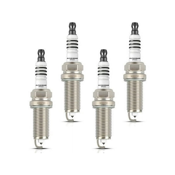 Spark Plug Set 4 - Compatible with 2010 - 2015 Toyota Prius 1.8L 4-Cylinder 2011 2012 2013 2014