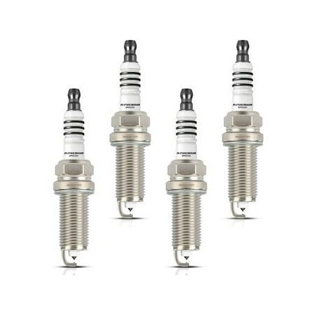 Spark Plug Set 4 - Compatible with 2012 - 2016 Subaru Impreza 2.0L H4 - Autopart Premium