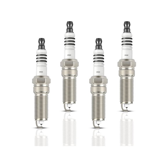 Spark Plug Set 4 - Compatible with 2014 - 2016 Ford Transit Connect 1.6L 4-Cylinder - Autopart Premium