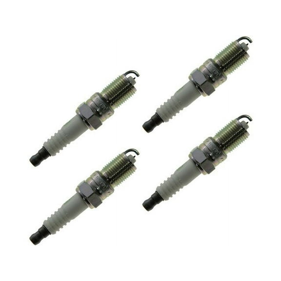 Spark Plug Set 4 Piece - Compatible with 1988 - 1989 Eagle Medallion 2.2L 4-Cylinder