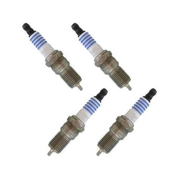Spark Plug Set 4 Piece - Compatible with 1998 - 2003 Chevy S10 2.2L 4-Cylinder 1999 2000 2001 2002
