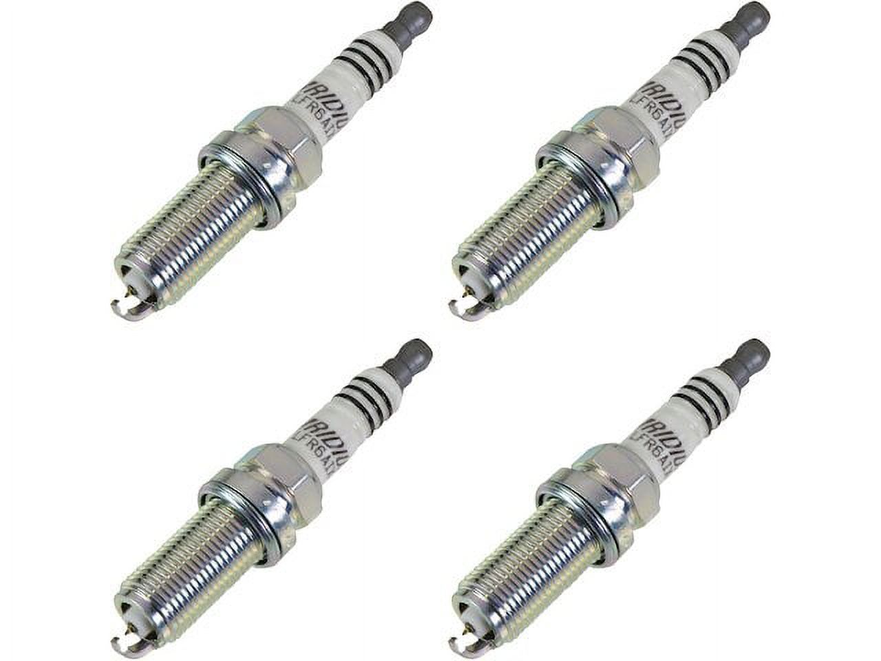 Spark Plug Set 4 Piece Compatible with 2005 2015 Toyota 2.7L