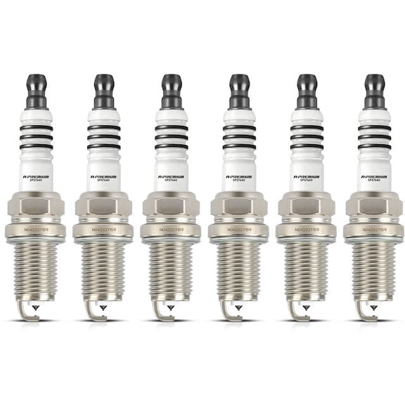 Spark Plug Set 6 - Compatible with 1991 - 1996 Dodge Stealth 3.0L V6 - Autopart Premium