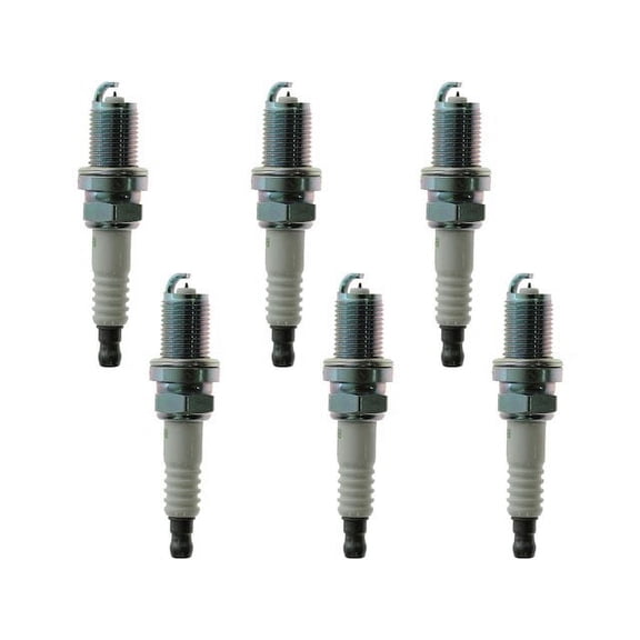 Spark Plug Set 6 Piece - Compatible with 1993 - 2002 Nissan Quest 1994 1995 1996 1997 1998 1999 2000 2001