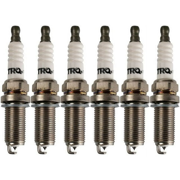 Spark Plug Set 6 Piece - Compatible with 1997 - 1998 Mitsubishi Montero Sport 3.0L V6