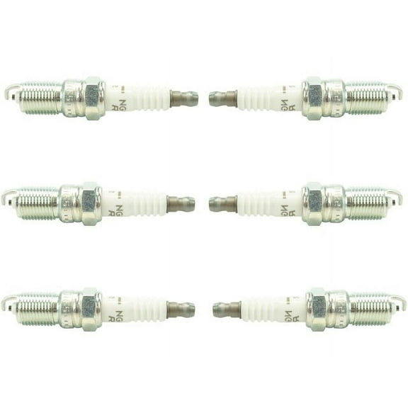 Spark Plug Set 6 Piece - Compatible with 1997 - 2006 Chevy Malibu 1998 1999 2000 2001 2002 2003 2004 2005