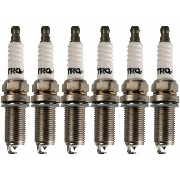 Spark Plug Set 6 Piece - Compatible with 2004 - 2009 Nissan Quest 2005 2006 2007 2008