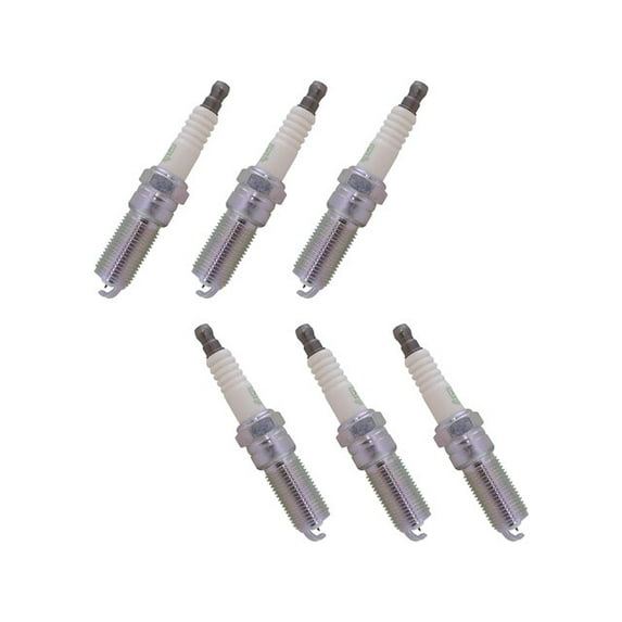 Spark Plug Set 6 Piece - Compatible with 2005 - 2009 Saab 9-7x 4.2L 6-Cylinder 2006 2007 2008