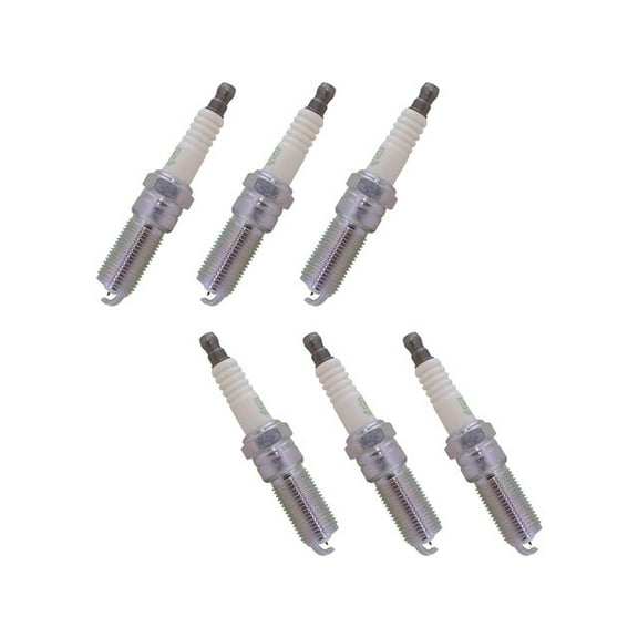Spark Plug Set 6 Piece - Compatible with 2010 - 2012 Ford Fusion 3.5L V6 2011
