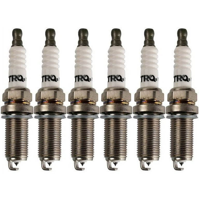 Spark Plug Set 6 Piece Compatible with 2010 2015 Chevy Camaro 3.6L V6 2011 2012 2013 2014