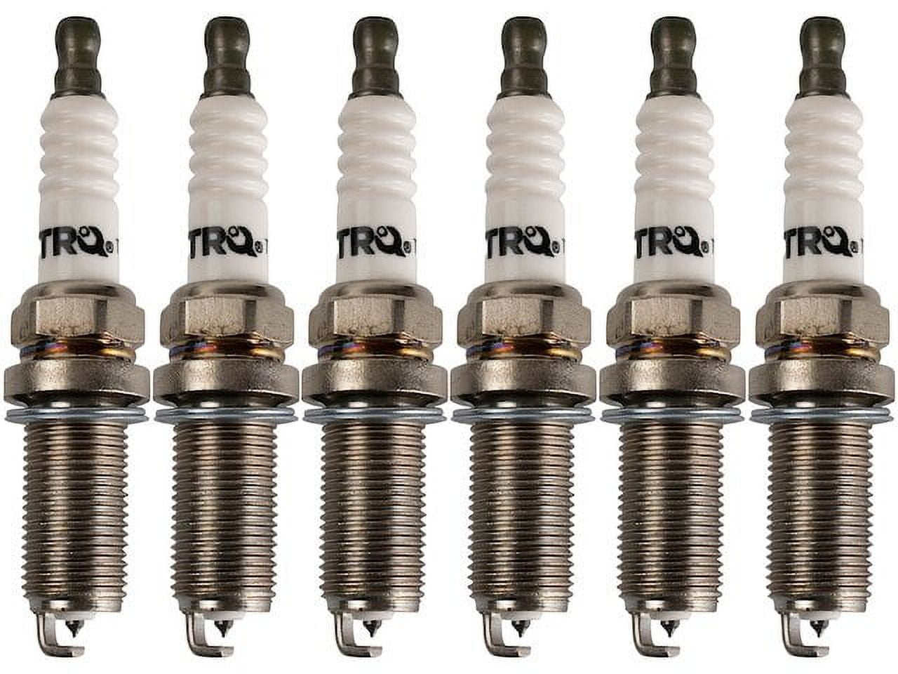 Spark Plug Set 6 Piece - Compatible with 2012 - 2018 Audi A7 Quattro 3.0L V6 GAS 2013 2014 2015 2016 2017