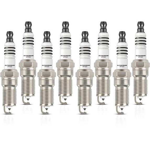 Spark Plug Set 8 - Compatible with 1992 - 1993, 1996 - 2000 Chevrolet K2500 - Autopart Premium