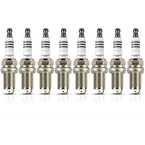 Spark Plug Set 8 - Compatible with 1995 - 1996 Dodge Ram 2500 5.9L V8 - Autopart Premium