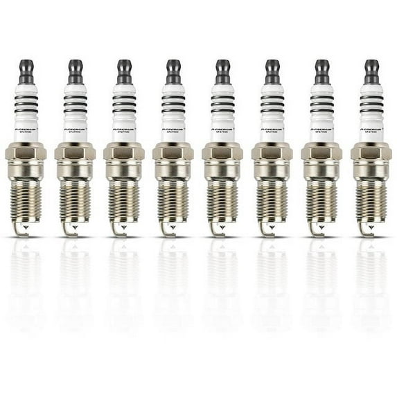 Spark Plug Set 8 - Compatible with 2004 Ford F-150 Heritage 5.4L V8