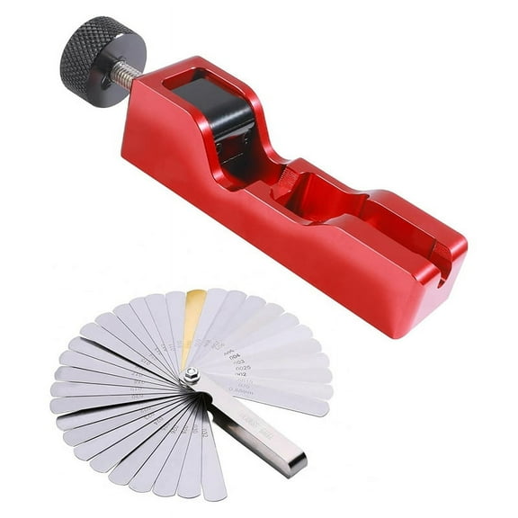 Spark Plug Tool,Car Tool,Spark Plug Gapping Tool with 32 Blade Steel Feeler Gauge,Car Accessories Spark Plug Gapper