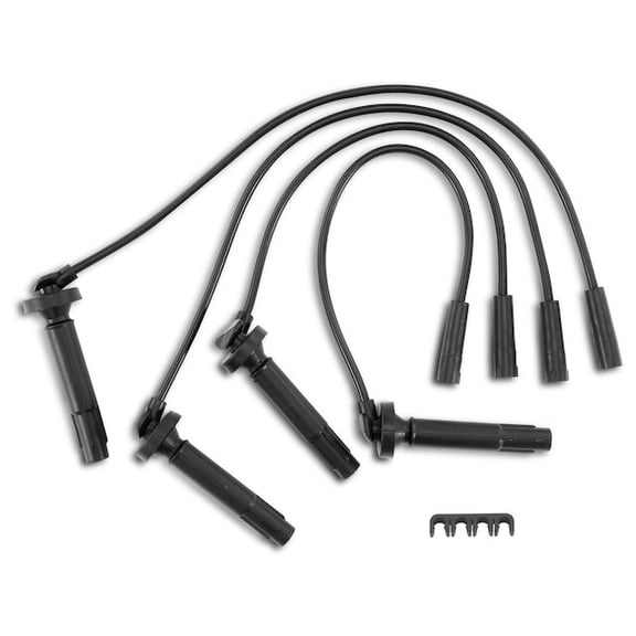 Spark Plug Wire Set 4 - Compatible with 2003 - 2006 Subaru Baja 2.5L H4 - Autopart Premium