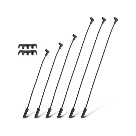 Spark Plug Wire Set 6 - Compatible with 1999 - 2005 Buick Park Avenue 3.8L V6 2000 2001 2002 2003 2004