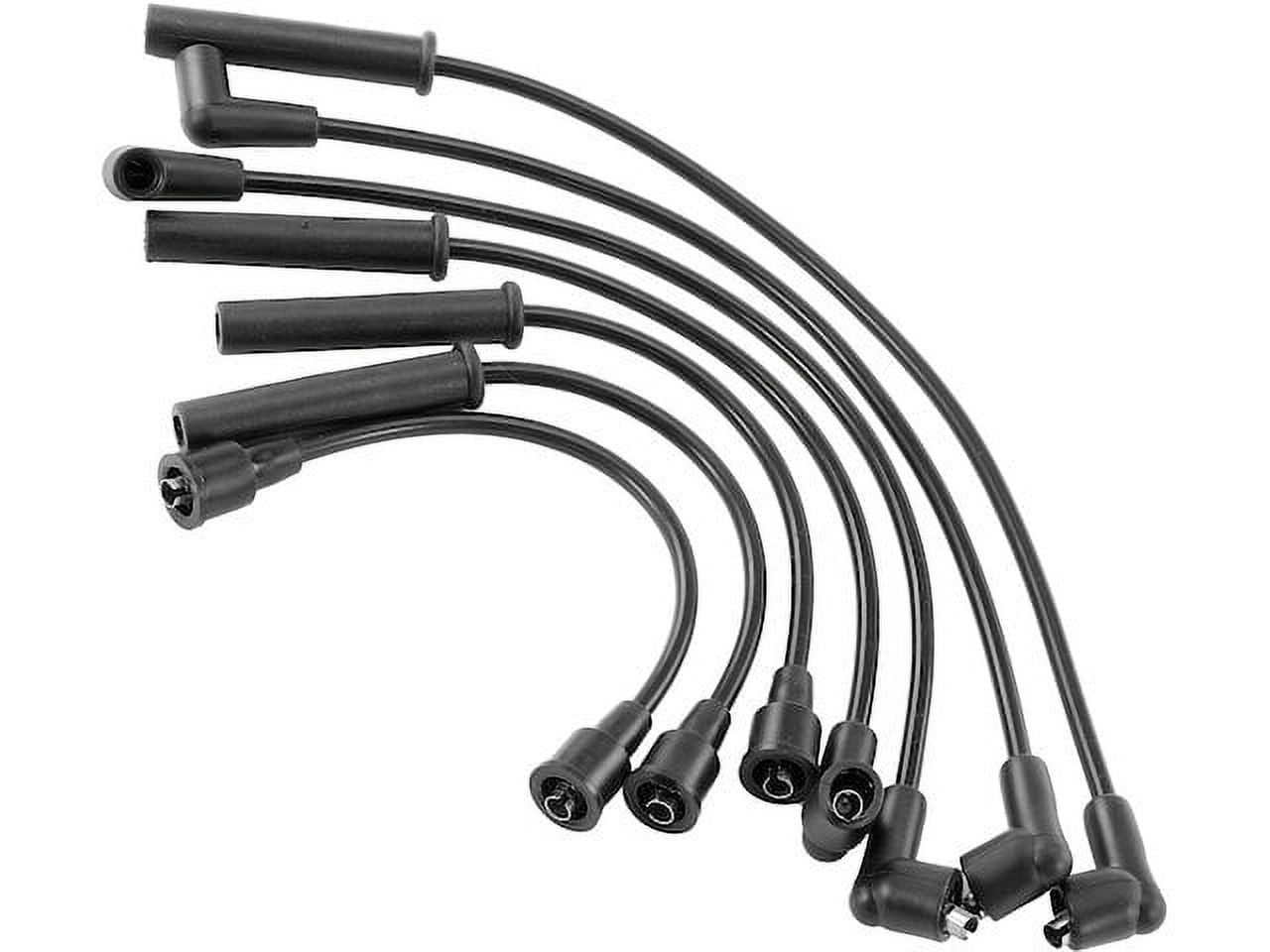 Spark Plug Wire Set 7 Compatible with 1977 1983 Jeep CJ5 4.2L 6
