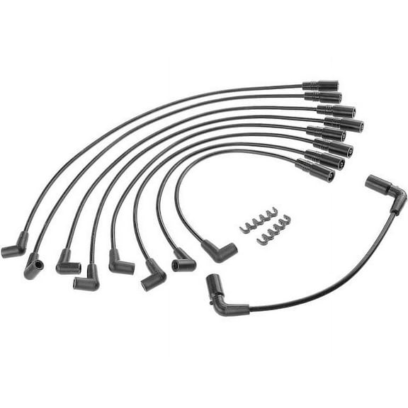 Spark Plug Wire Set 9 - Compatible with 1996 - 1999 Chevrolet K1500 - Autopart Premium