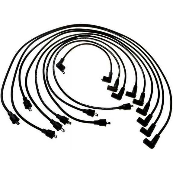 Spark Plug Wire Set - Compatible with 1955 - 1956 Ford Victoria