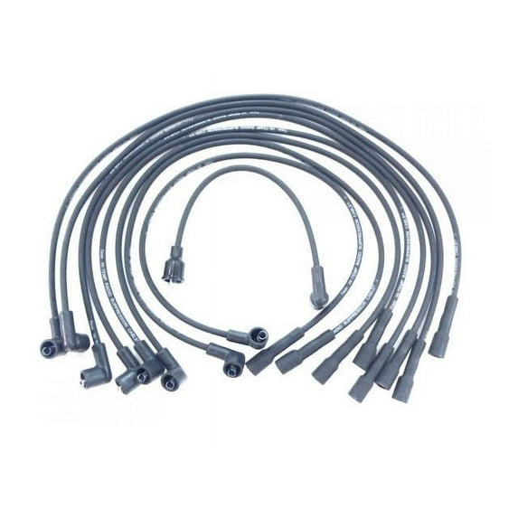 Spark Plug Wire Set - Compatible with 1955, 1957 - 1959, 1964 - 1976 Ford F-100 1958 1965 1966 1967 1968 1969 1970 1971 1972 1973 1974 1975