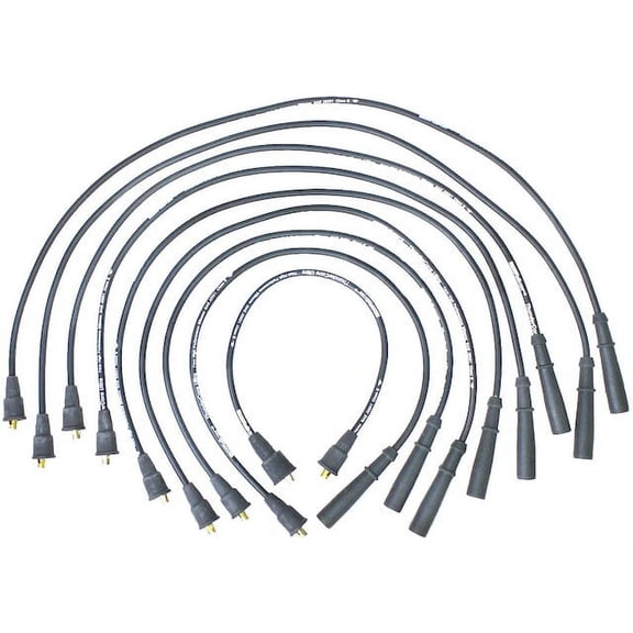Spark Plug Wire Set - Compatible with 1960 - 1962 Cadillac DeVille 6.4L V8 1961