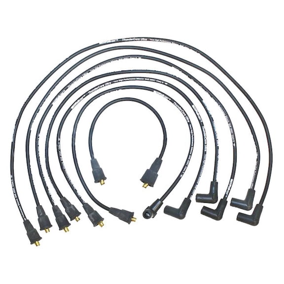 Spark Plug Wire Set - Compatible with 1961 - 1971 Jaguar XKE 1962 1963 1964 1965 1966 1967 1968 1969 1970