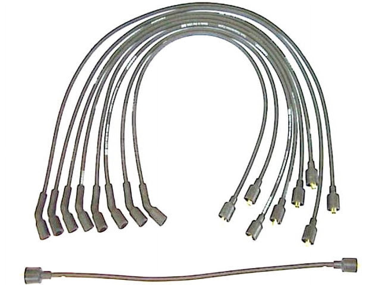 Spark Plug Wire Set Compatible with 1974 1981 Jeep CJ5 1975 1976