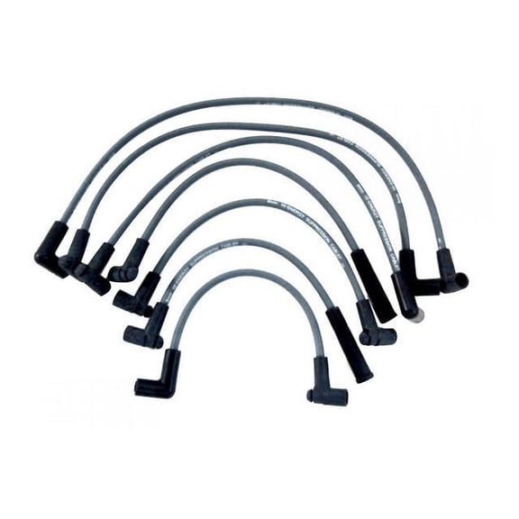 Spark Plug Wire Set - Compatible with 1975 - 1978 Chevy C10 Suburban 4.1L 6-Cylinder 1976 1977