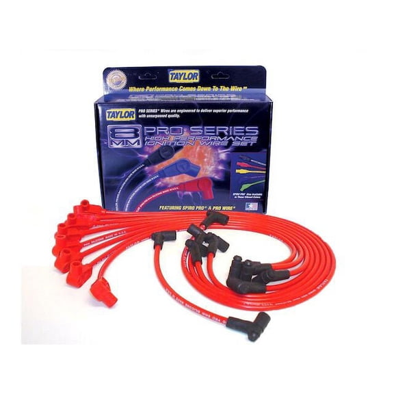 Spark Plug Wire Set - Compatible with 1975 - 1980 Chevy K20 Suburban 1976 1977 1978 1979