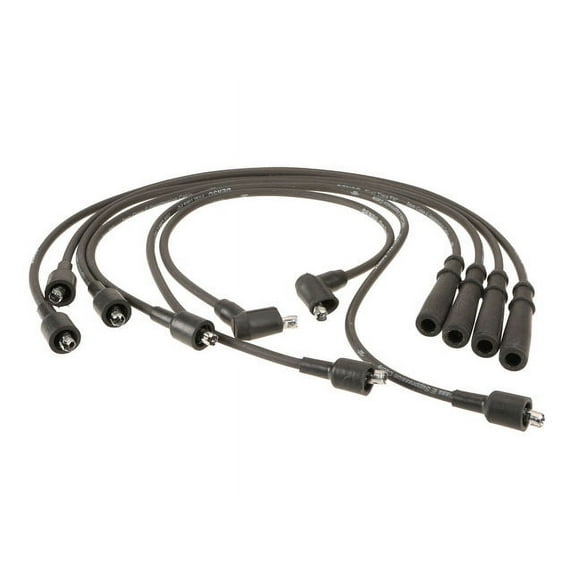 Spark Plug Wire Set - Compatible with 1976 - 1987 Volvo 244 1977 1978 1979 1980 1981 1982 1983 1984 1985 1986