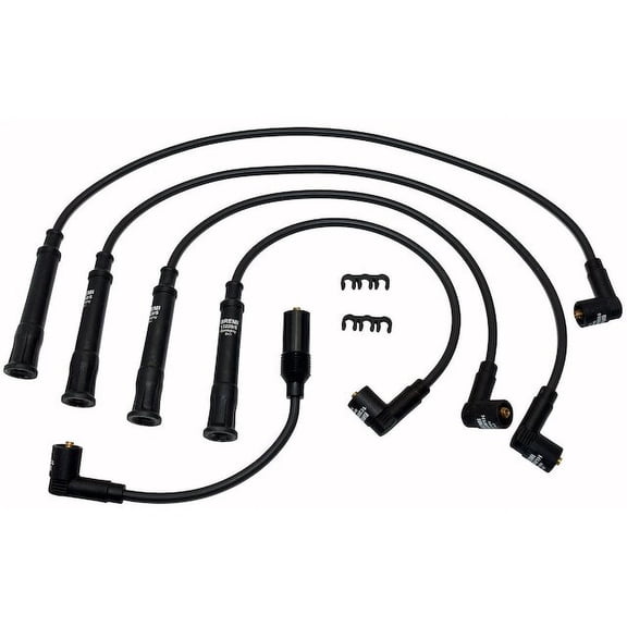 Spark Plug Wire Set - Compatible with 1980 - 1983 BMW 320i 1981 1982