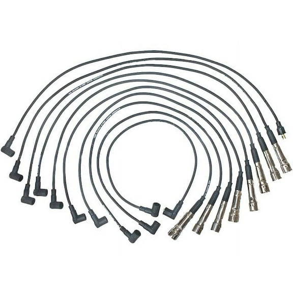 Spark Plug Wire Set - Compatible with 1981 - 1985 Mercedes-Benz 380SL 3.8L V8 FI Naturally Aspirated GAS 1982 1983 1984