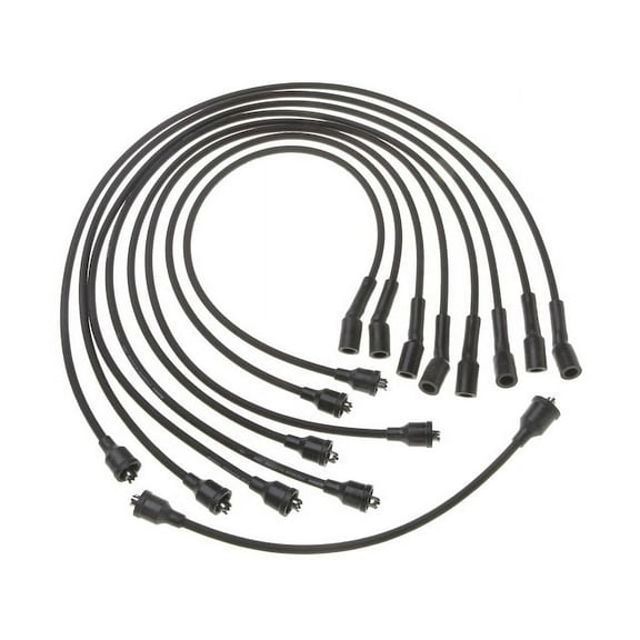 Spark Plug Wire Set - Compatible with 1981 Mercedes-Benz 380SEL 3.8L V8