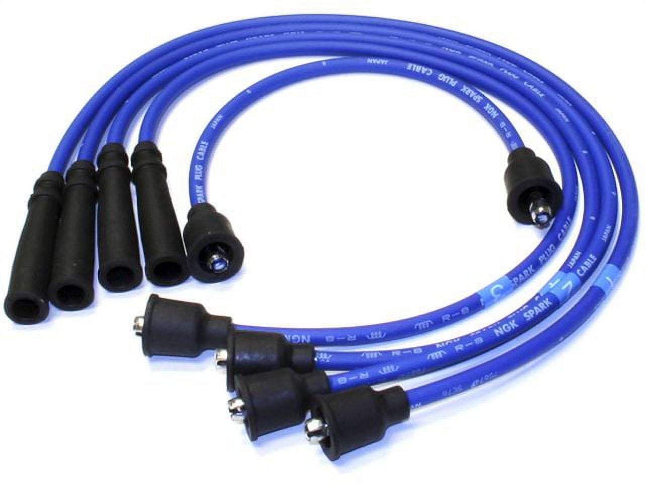 Spark Plug Wire Set Compatible with 1986 1995 Suzuki Samurai 1.3L 4